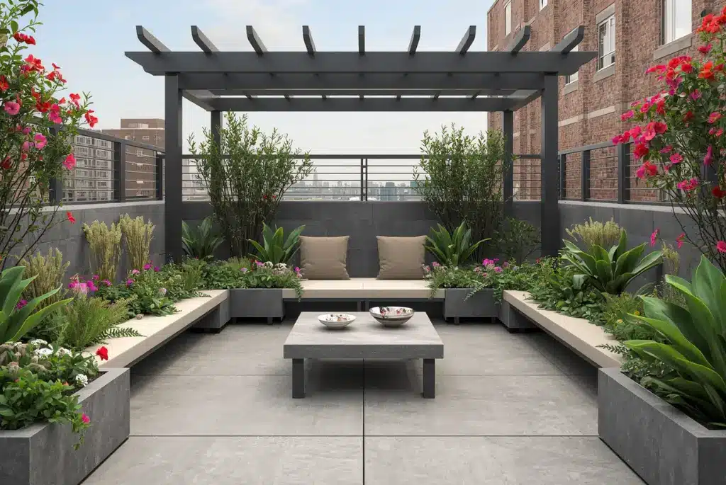 Small Roof Terrace Garden Ideas That Actually Work