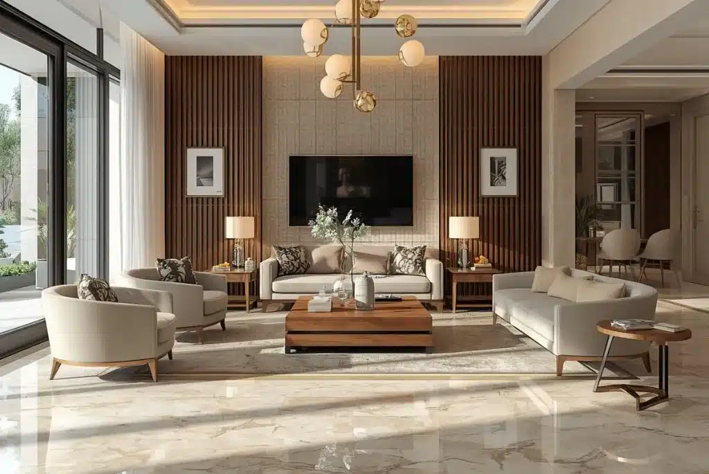 how to select tiles for living room