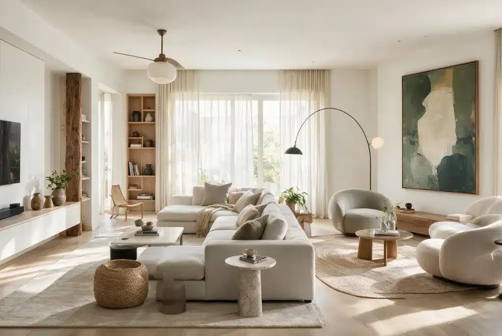 Smart Interior Design Ideas for Living Room Spaces