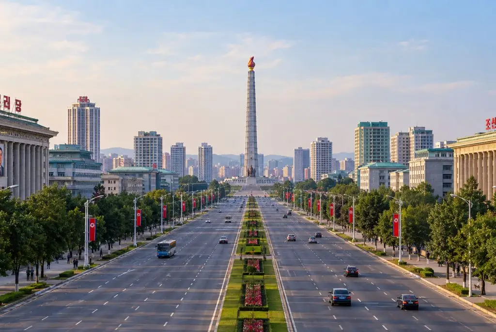 The Role of Colour in North Korea Architecture