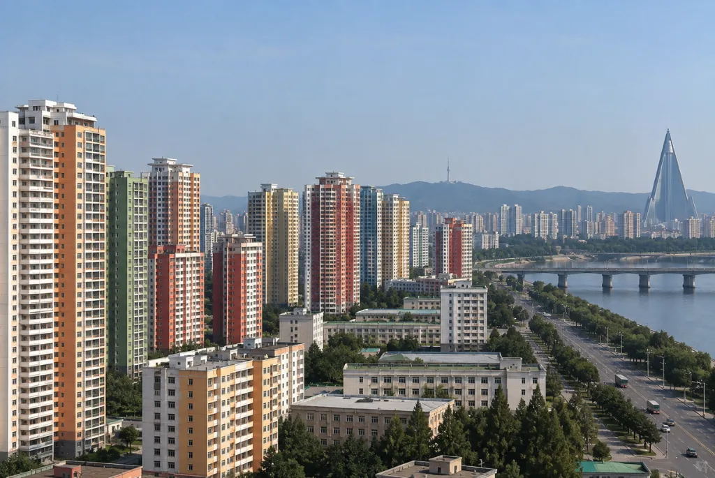 High-Rise Apartments in Pyongyang